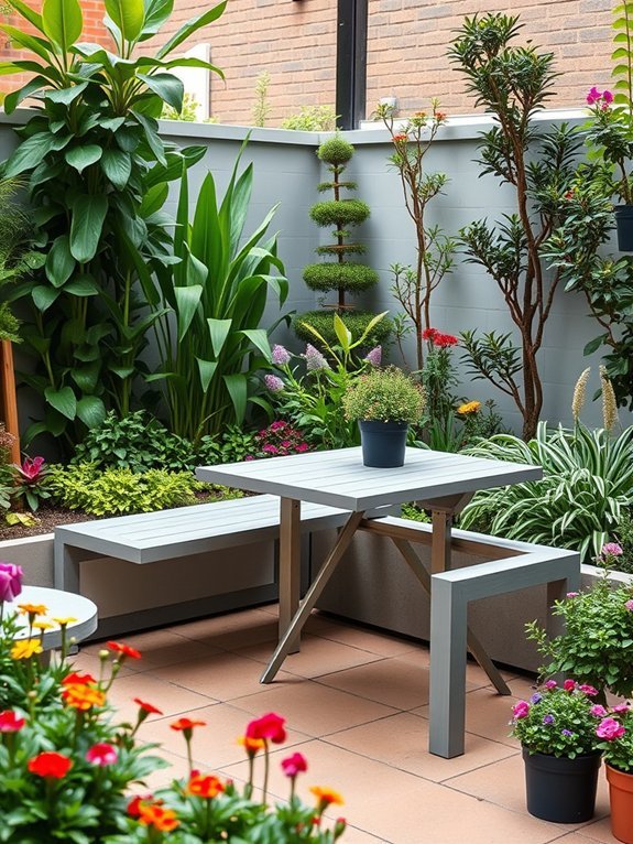 11 Space-Saving Garden Furniture Ideas for Small Gardens 7 transformable seating solutions