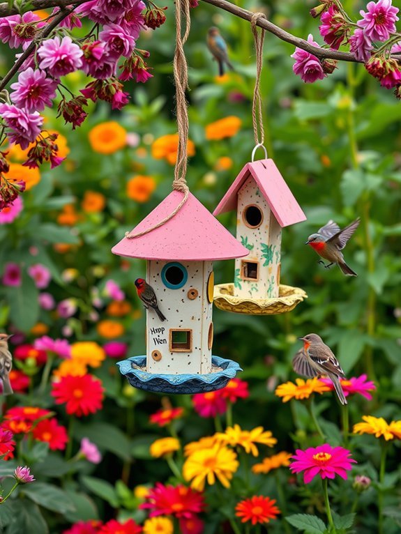 unique bird feeding designs