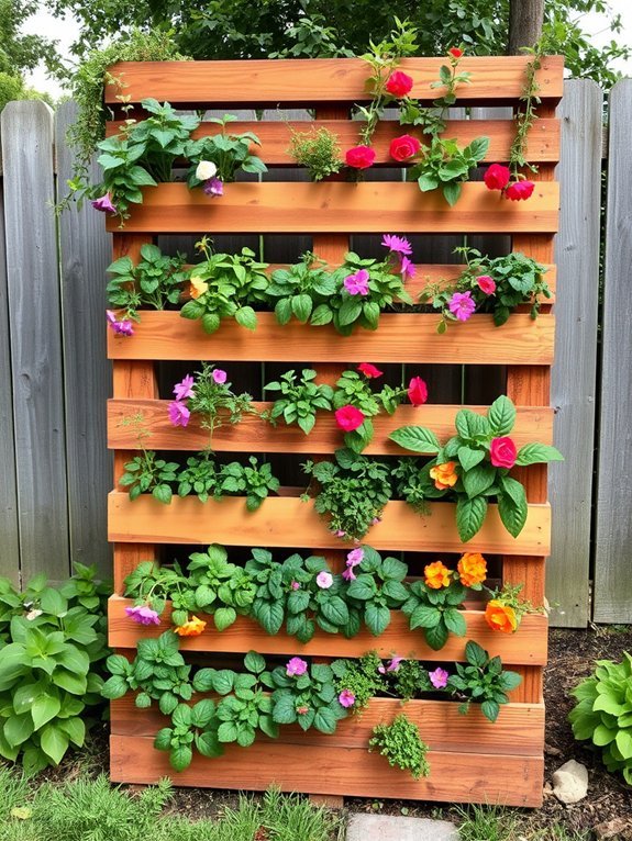 9 Creative Small Garden Planter Ideas to Maximize Space 5 upcycled rustic timber structures
