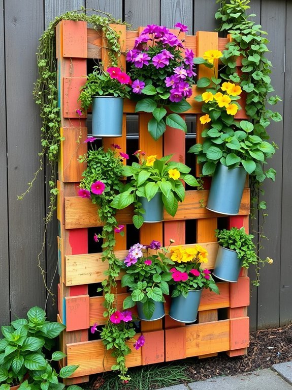 20 Green and Sustainable Garden Decor Ideas for the Eco-Conscious 17 upcycled vertical garden designs
