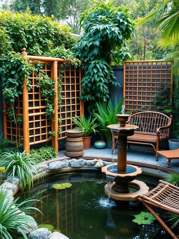 13 Ways to Incorporate Natural Materials Into Your Garden Decor 5 utilize bamboo s natural qualities
