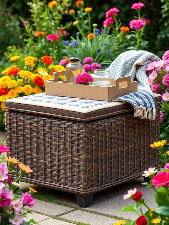 10 Affordable Garden Furniture Pieces That Look Expensive 9 versatile seating and storage