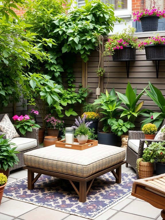 10 Stunning Small Garden Furniture Ideas for Limited Spaces 4 versatile seating and storage