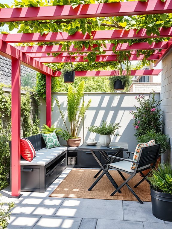 16 Ways to Make the Most of Your Small Garden With Decor 3 versatile space saving solutions