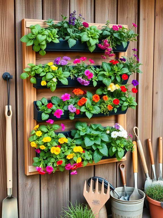 11 DIY Vertical Garden Decor Ideas to Save Space 10 vertical garden assembly made easy