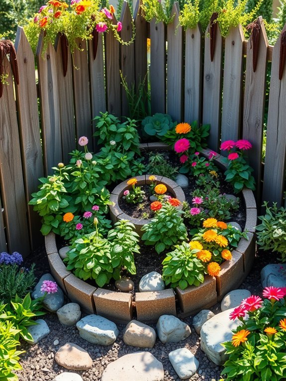 vertical garden for herbs