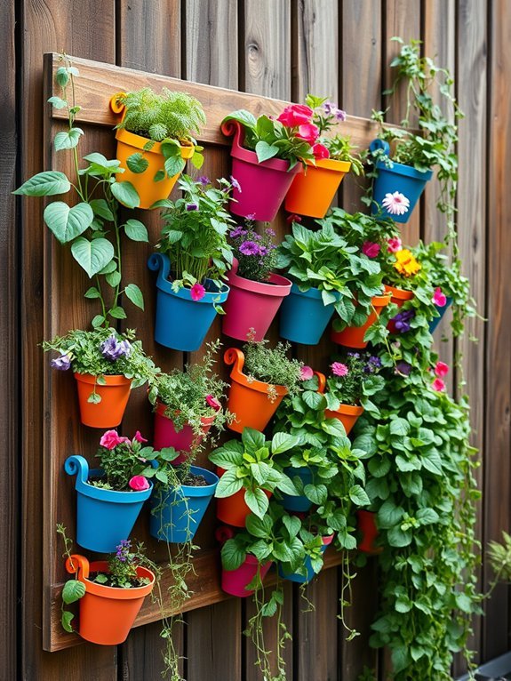 14 Vertical Garden Wall Ideas to Maximize Space 5 vertical garden pocket planters