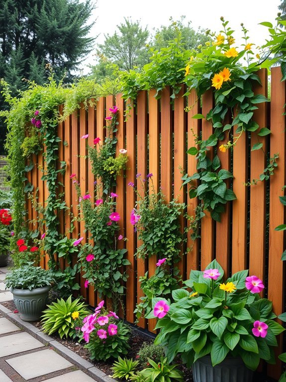 9 Unique Garden Fence Ideas for Privacy and Style 2 vertical gardening fence solutions