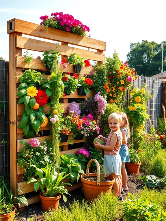13 Fun DIY Garden Projects for the Whole Family 8 vertical gardening for space saving
