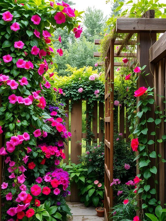 12 Budget-Friendly Ways to Add Privacy to Your Garden 5 vertical plant growing system