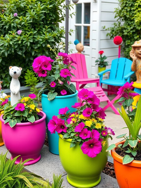 17 Unique Garden Decor Trends You’ll Want to Try This Year 6 vibrant and eye catching hues