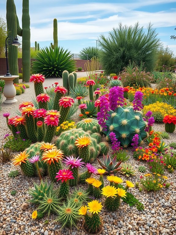 13 Elegant Desert Garden Decor Ideas for Arid Environments 4 vibrant desert floral arrangements