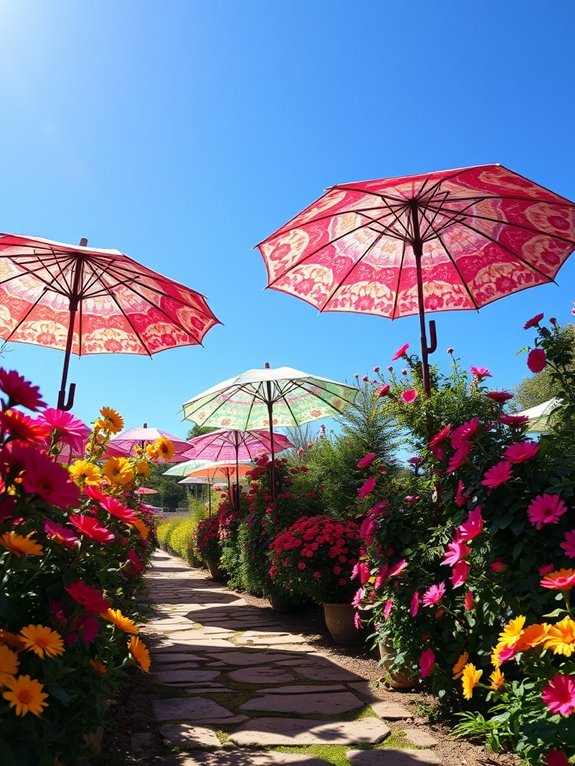 30 Beautiful Garden Decor Ideas for Beginners 29 vibrant outdoor shade solutions