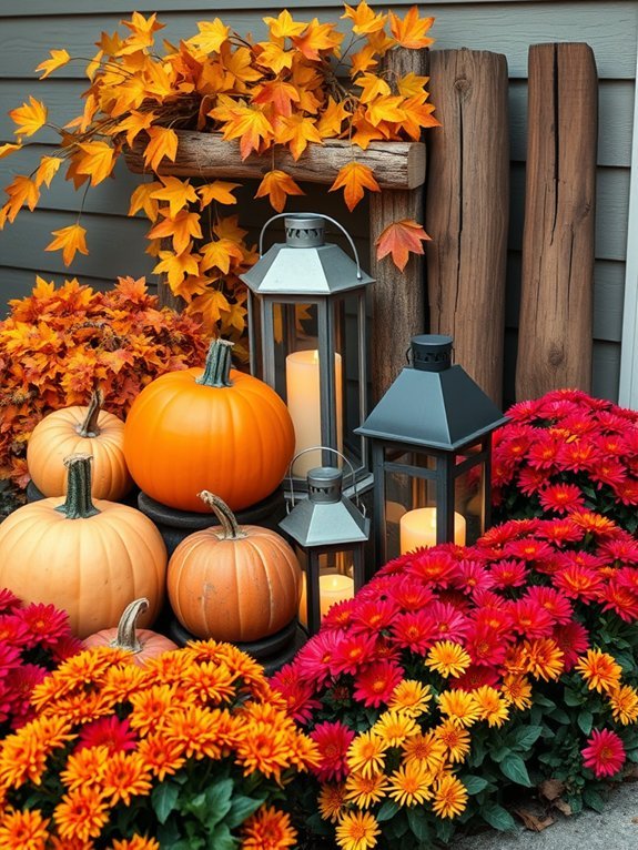 15 Stunning Garden Decor Ideas for Every Season 5 warm autumn decorations ideas
