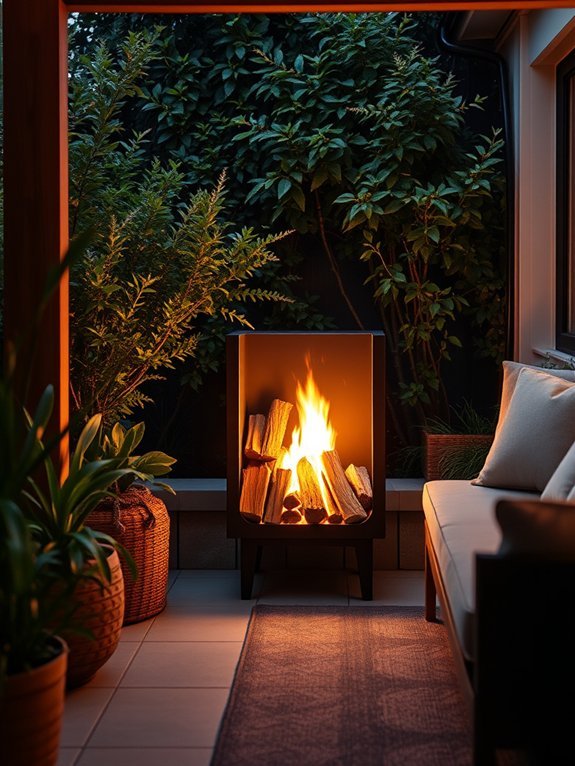 warmth with stylish storage