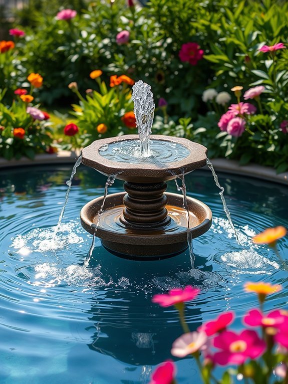 15 Creative Water Fountain Ideas for Your Garden 15 water feature on water