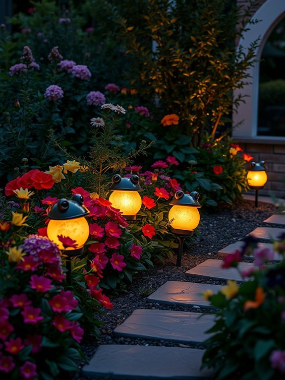 10 Frog-Themed Garden Decor Ideas for a Playful Yard 7 whimsical frog garden lights