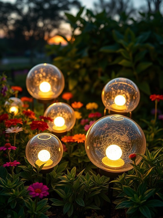 20 Garden Lighting Ideas to Illuminate Your Outdoor Space 19 whimsical glowing garden spheres