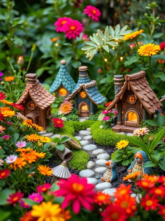 9 Fairy Tale Garden Decorations for a Magical Space 2 whimsical miniature dwellings design
