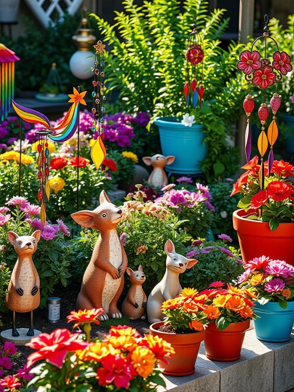 whimsical outdoor decorations collection