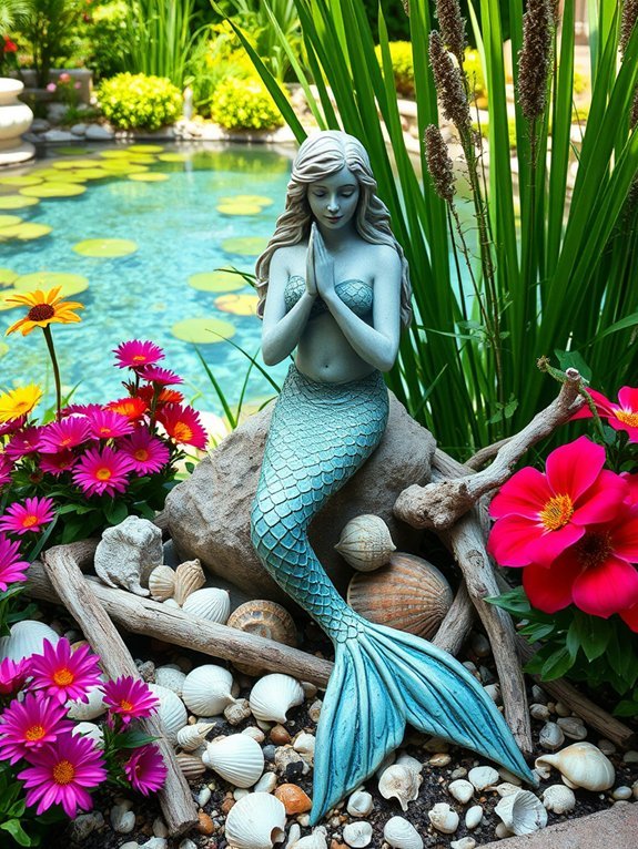 10 Pirate-Themed Garden Ideas for a Whimsical Yard 9 whimsical outdoor mermaid decor