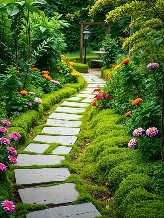 17 Stunning Garden Walkways to Inspire Your Yard Design 7 winding stone pathway design