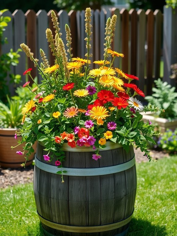 10 Creative DIY Garden Planters You Can Make at Home 7 wine barrel garden planter